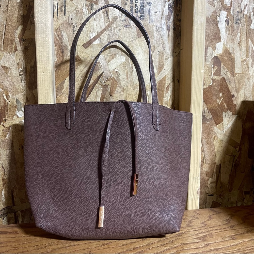 Steve Madden Brown faux Leather Tote Bag